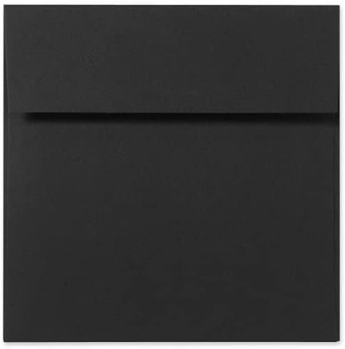 Square Invitation Envelopes | Peel & Press | 9" x 9" | Midnight Black | 80lb.... gallery