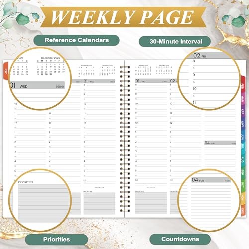 2026 Appointment Book - Daily Planner 2026, 8.5'' x 11'', Weekly Appointment gallery