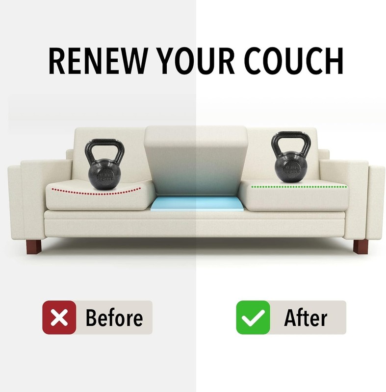 Couch Support Cushion Foam for Sagging Sofas 20x20 Inches Repair Pad gallery