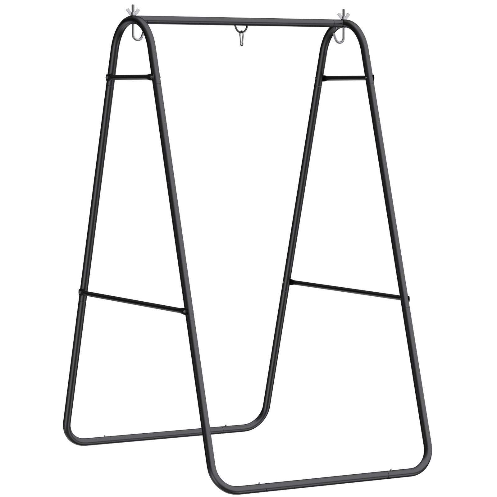 Hammock Chair Stand, Hanging Chair Stand Only, 330 LBS, Black gallery