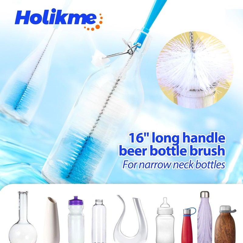 9PCS Bottle Brush Pipe Cleaning Kit Bong Brushes Water Bubbler Hose Tips Cleaner gallery