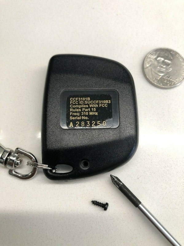 Linear Compatible Firefly 310LID21K Keychain Remote 310MHz 8 Dip Switch gallery