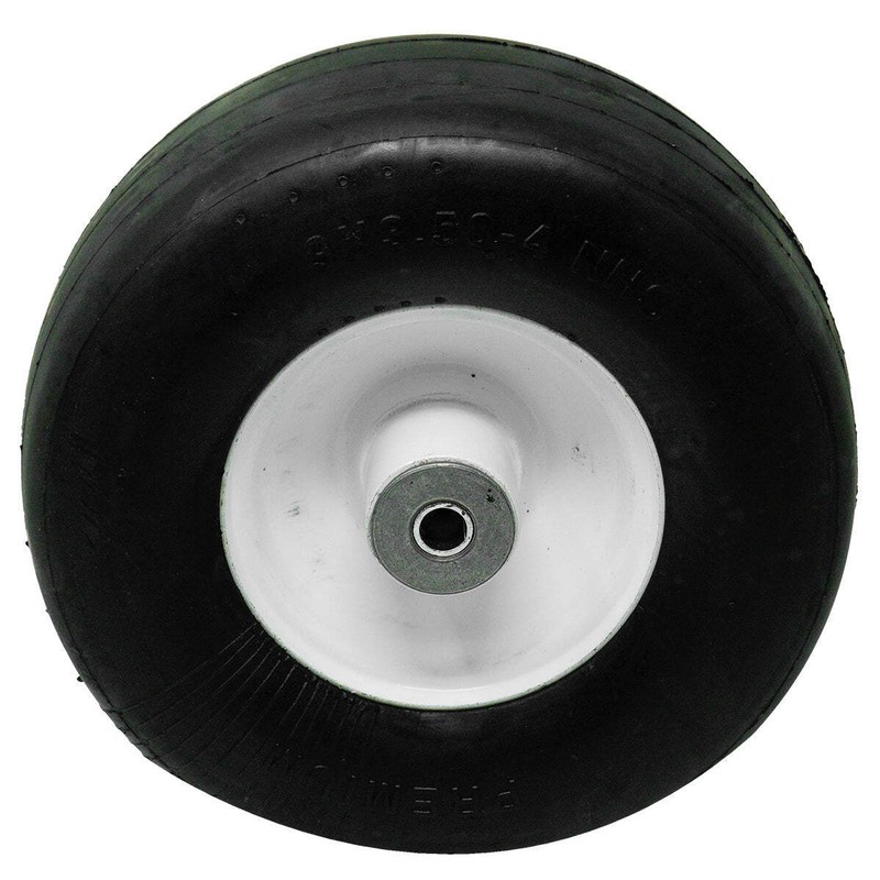 2PK 9x3.50-4 Solid Tire & Wheel Front Caster 3/4" HD Bearing Fits Grasshopper gallery