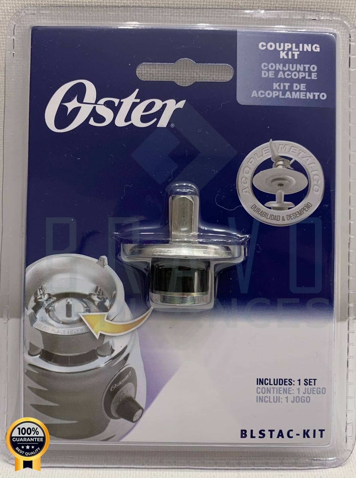 Genuine Oster Coupling, Stud & Slinger Pin BLSTAC-KIT Replacement Part OEM gallery