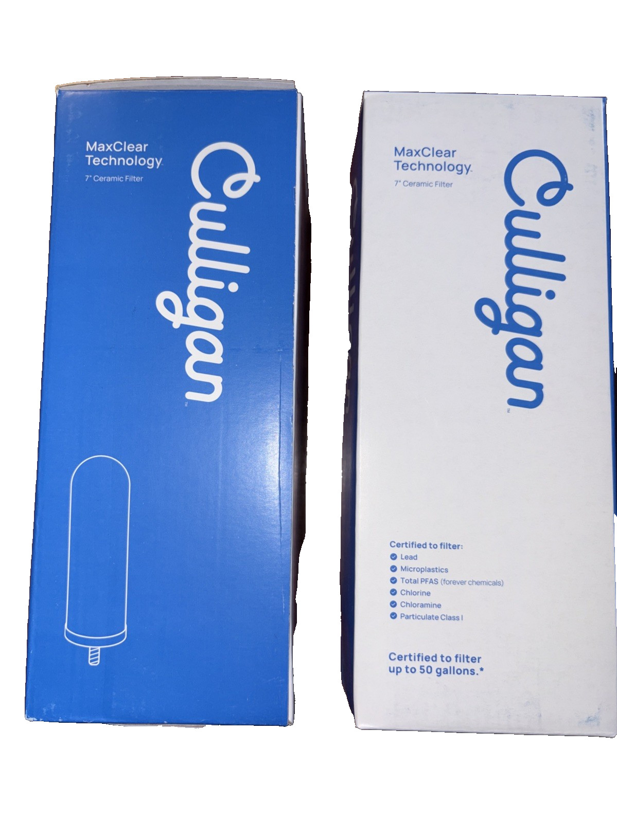 Culligan MaxClear 7in Gravity Water Filter Replacement 2 Pack Brand New gallery