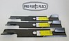 3 USA MADE XHT BLADES EXMARK 103-6401 103-6401-S HIGH LIFT 48" DECKS MANY MODELS gallery