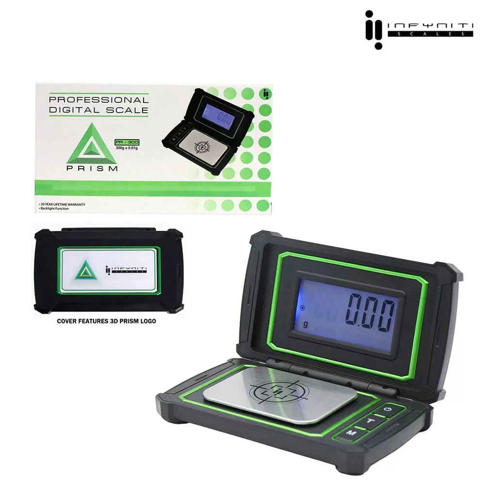Infyniti Prism Digital Pocket Scale – 300g x 0.01g Precision Weighing Scale gallery