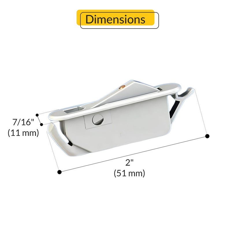 Brixwell Single Action Window Opening Control Devices, Plastic, Blue White Finis gallery