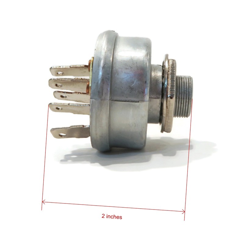 Ignition Starter Switch with Keys for Cub Cadet 1535, 1861, 1862, 2160 Lawnmower gallery