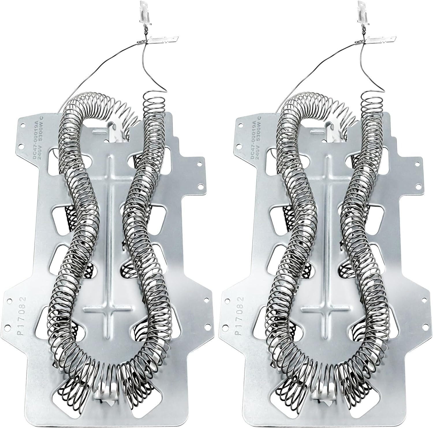2 Pack DC47-00019A Dryer Heating Element for SAMSUNG DV45H7000EW/A2 DV40J3000EW gallery