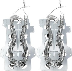 2 Pack DC47-00019A Dryer Heating Element for SAMSUNG DV45H7000EW/A2 DV40J3000EW