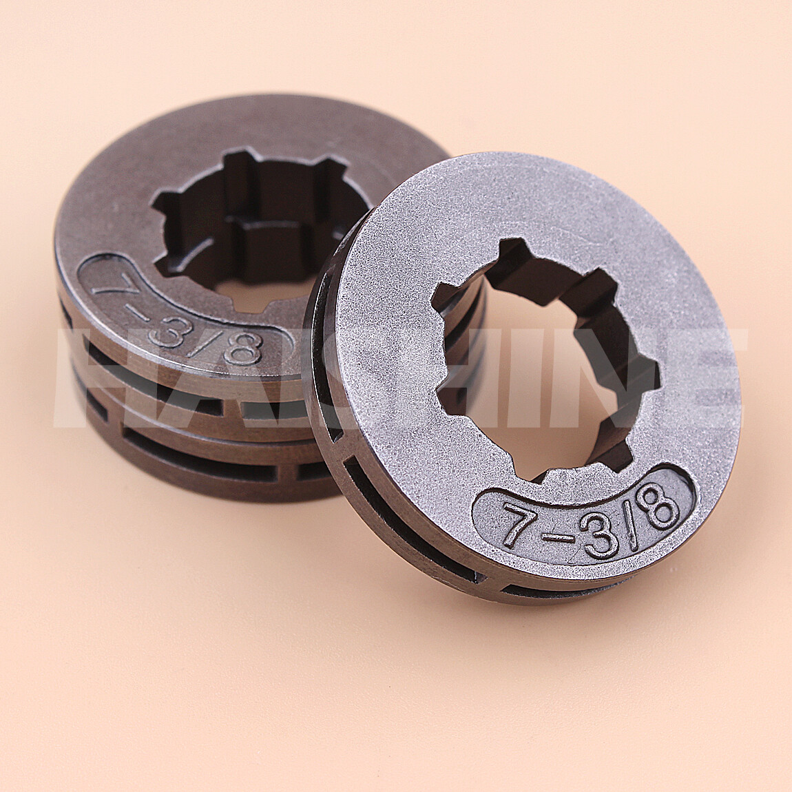 Mini 3/8" 7 Spline For Stihl Chainsaw Rims Sprocket 0000 642 1231 .675" MS7 Drum gallery