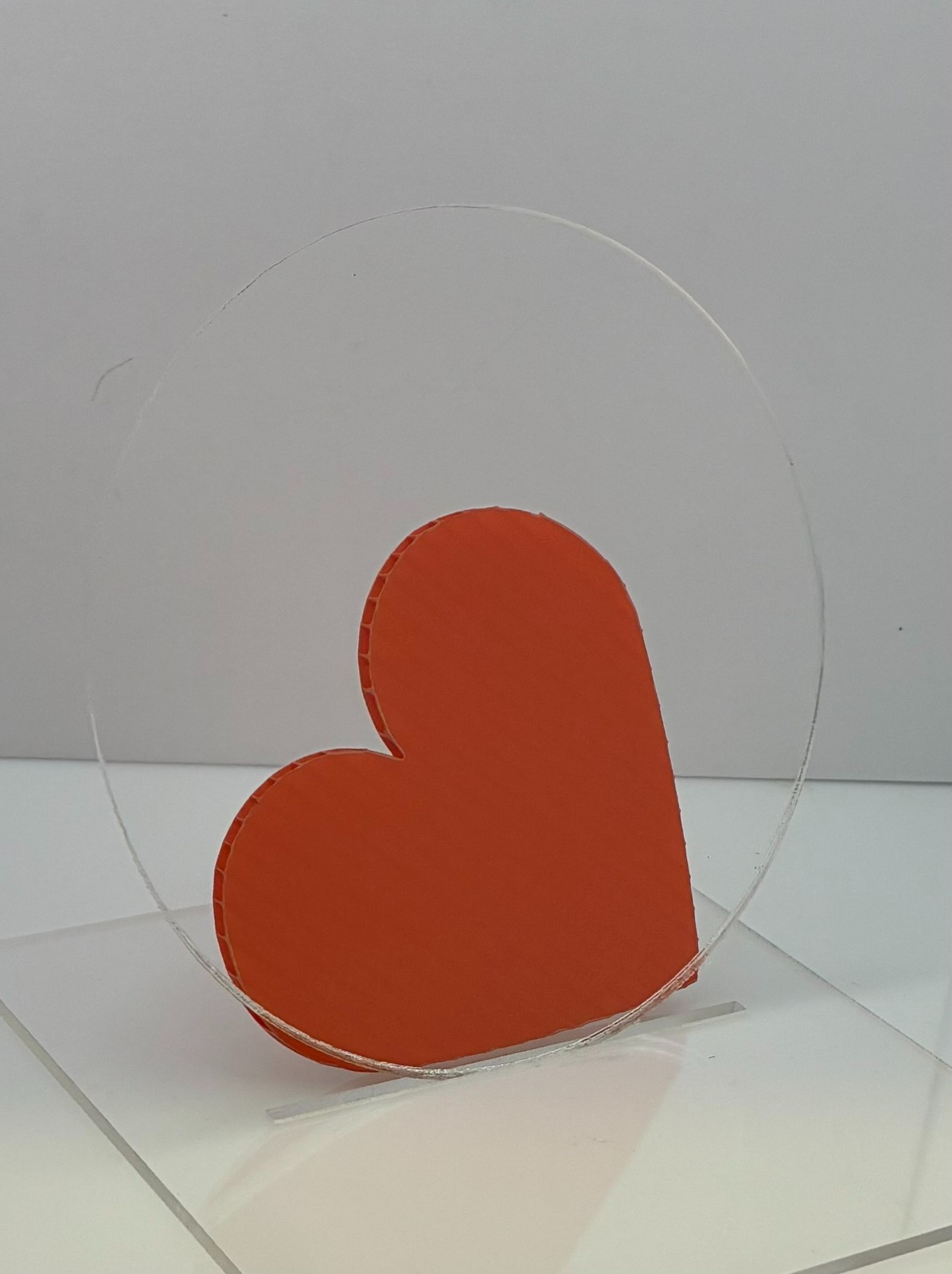 PETG Plastic Sheet - 0.030" (0.8mm) Thick - Clear - Circle Disc (All Diameters) gallery