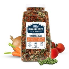 Harmony House Vegetable Soup Mix – Dehydrated Vegetables for Cooking, Camping, E