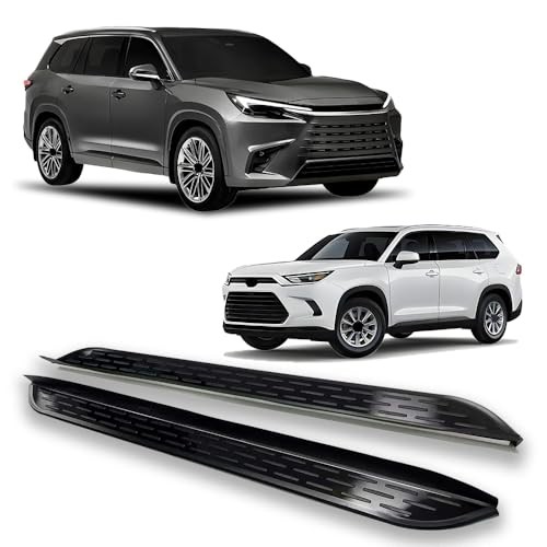 2Pcs Door Fixed Running Board Side Step Compatible with Toyota Grand gallery