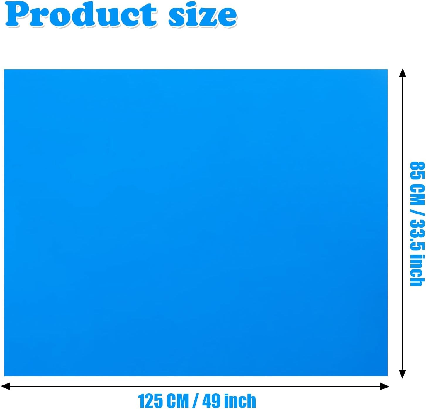 Above Ground Pool Patches - 49*34Inch Vinyl Liner Repair Kit with Rectangle gallery