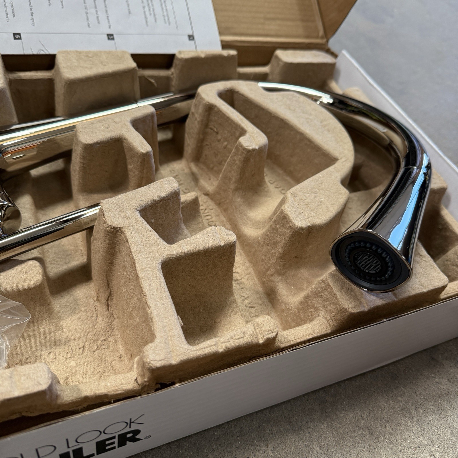 KOHLER Conti Pull Down Sprayer Kitchen Faucet in Vibrant Polished Nickel gallery