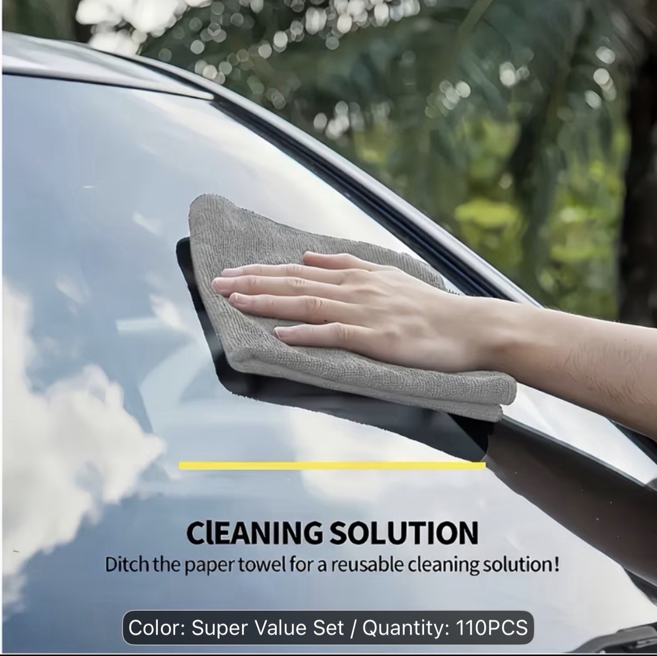 Microfiber Cleaning Cloth, All-Purpose Microfiber Towels, Streak Free Cleaning R gallery