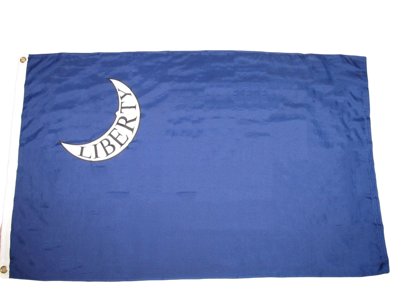 3x5 Fort Moultrie Liberty In Crescent Moon Letter Premium Flag 3'x5' Banner 100D gallery