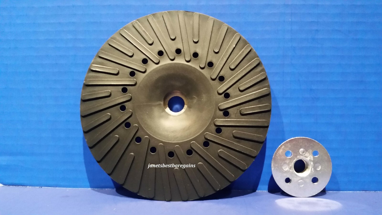 Angle Grinder 7 Inch Resin Fiber Backing Backer Pad 5/8"-11 Threaded Locking Nut gallery