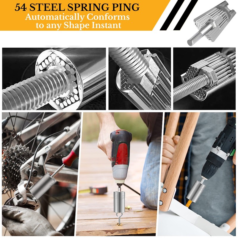 Gifts Men Universal Super Socket Wrench Repair Tool Professional Multi Function gallery