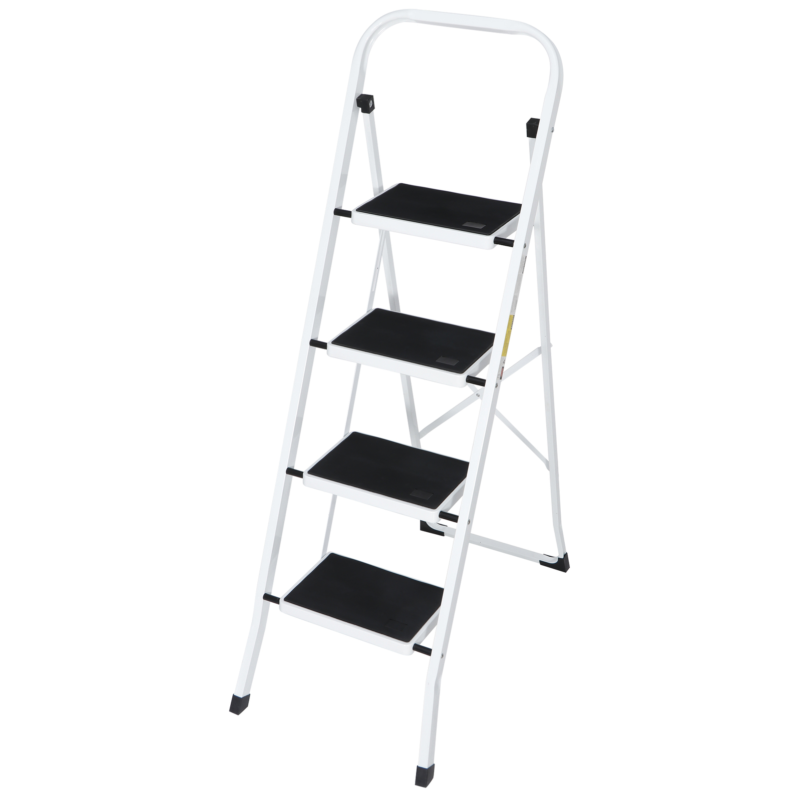 4 Step Ladder with Anti-Slip Sturdy Pedal Convenient Handgrip for Home Kitchen gallery