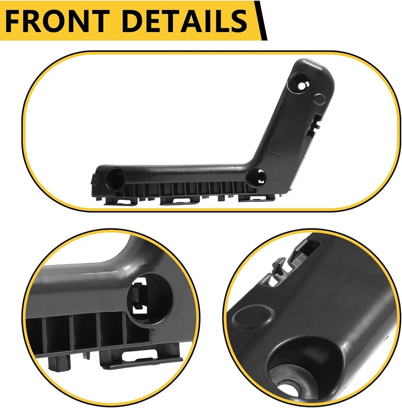 BXZ Front Bumper Cover Retainer Bracket Hold Mount Pair 2Pcs For Toyota Corolla gallery