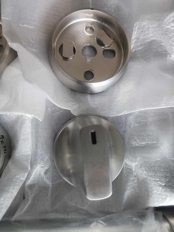 CAFÉ OEM Knobs & Handles CXFCGHKPMSS Brushed Stainless For 30" GAS Range gallery