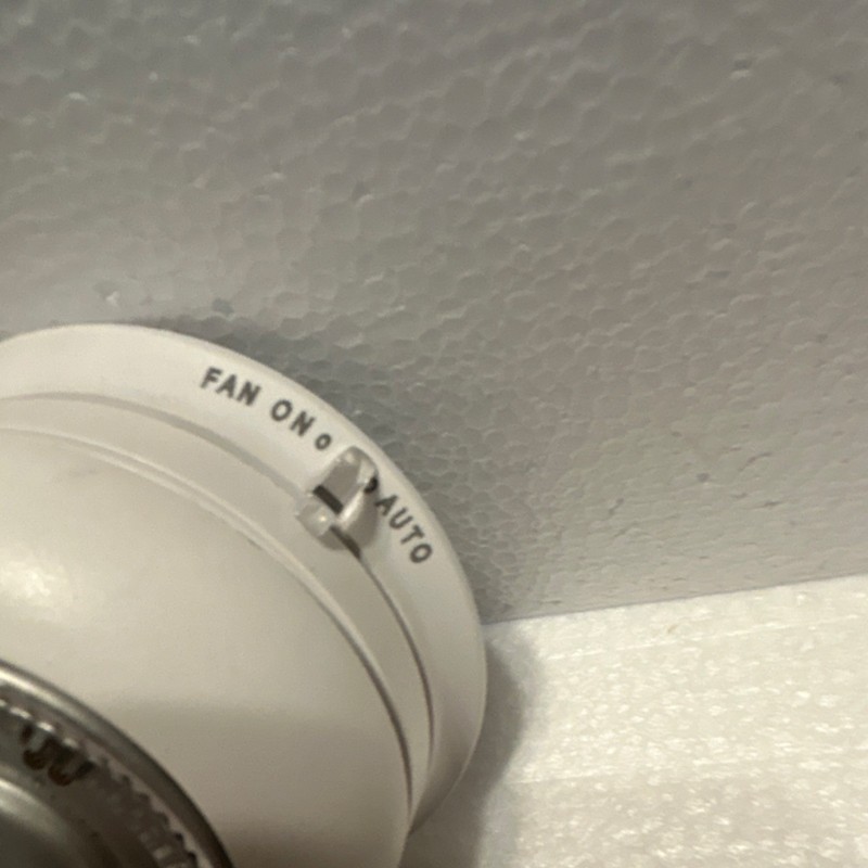 Honeywell Home Round Non-Programmable Thermostat White Heat/Cool gallery