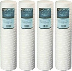 Bluonics 4-pack 4.5″ x 20″ String-wound Yarn Sediment (20 Micron)