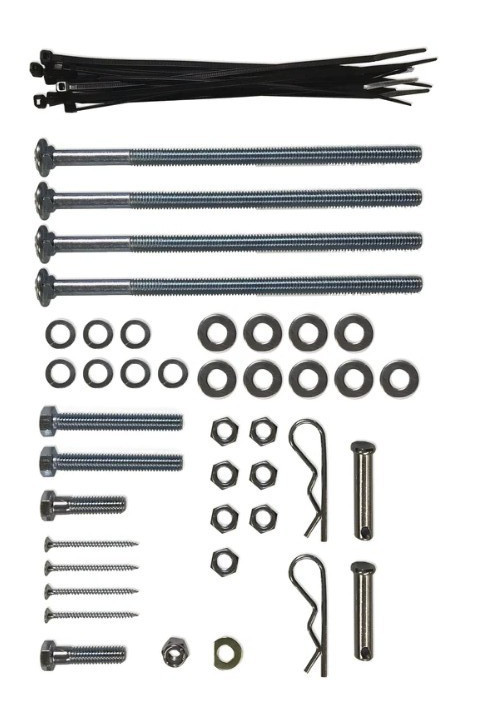 HB100 Bracket Set + RP1011 Bolt Kit Mighty Mule Gate Opener Mount Hardware gallery