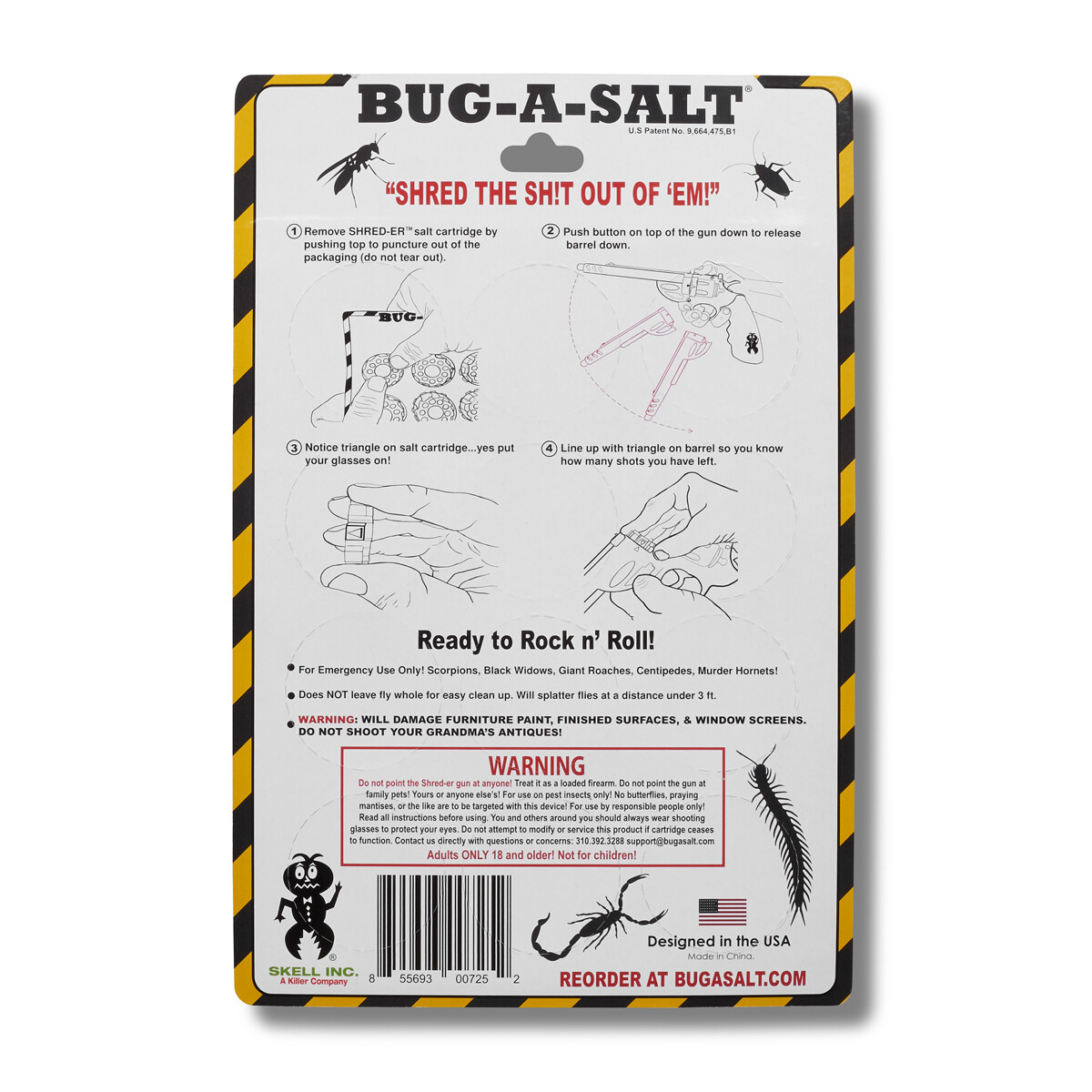 BUG-A-SALT SHRED-ER Salt Ammo gallery