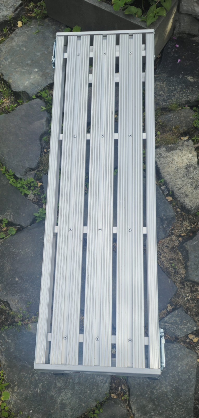 Werner Portable Work Aluminum Platform, 225 Lbs, 39.5" Wide ladder painting gallery