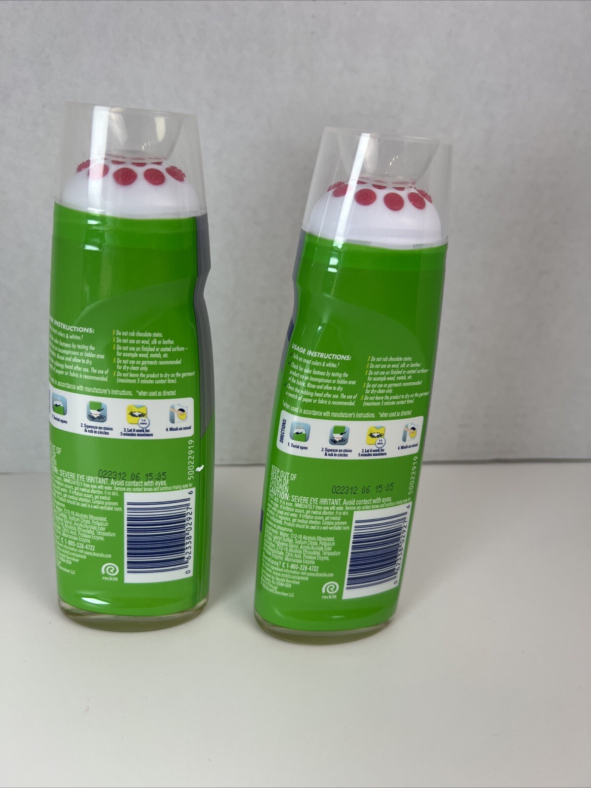 (2) Spray n Wash Max Laundry Stain Remover Gel Stick, Easy To Use, Scrub Top gallery