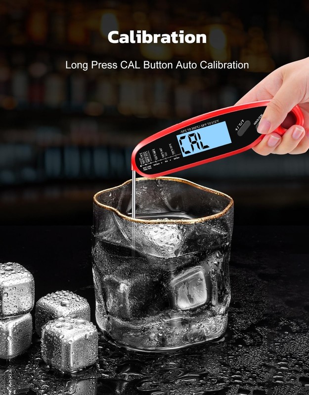 Instant Read Meat Thermometer Digital for Cooking with Dual Probe, ... Fast Ship gallery