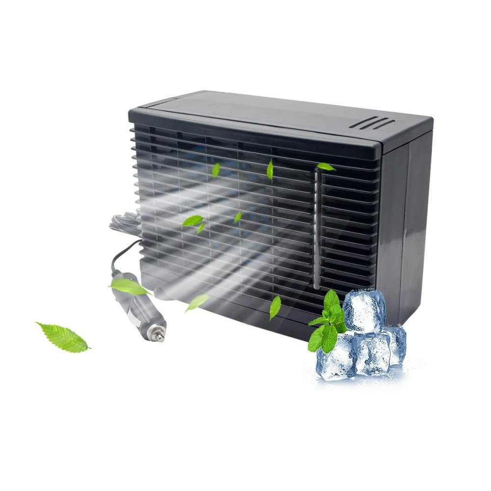 Portable 12V Car Air Conditioner Fan - Cool Air for Vehicles, RVs, Boats & More gallery