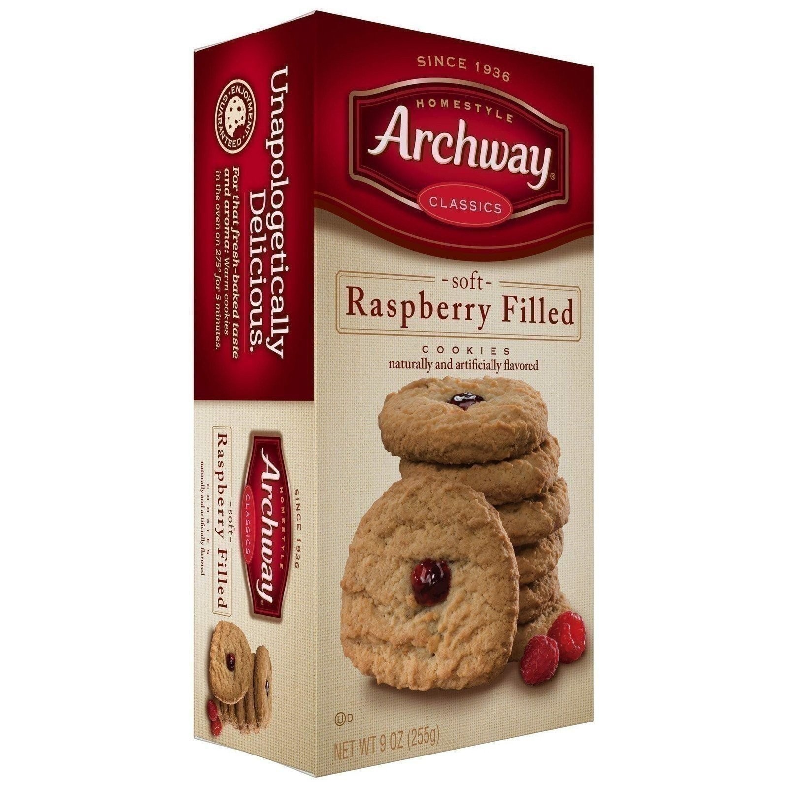 Archway Raspberry Filled Cookies (Pack of 4) gallery