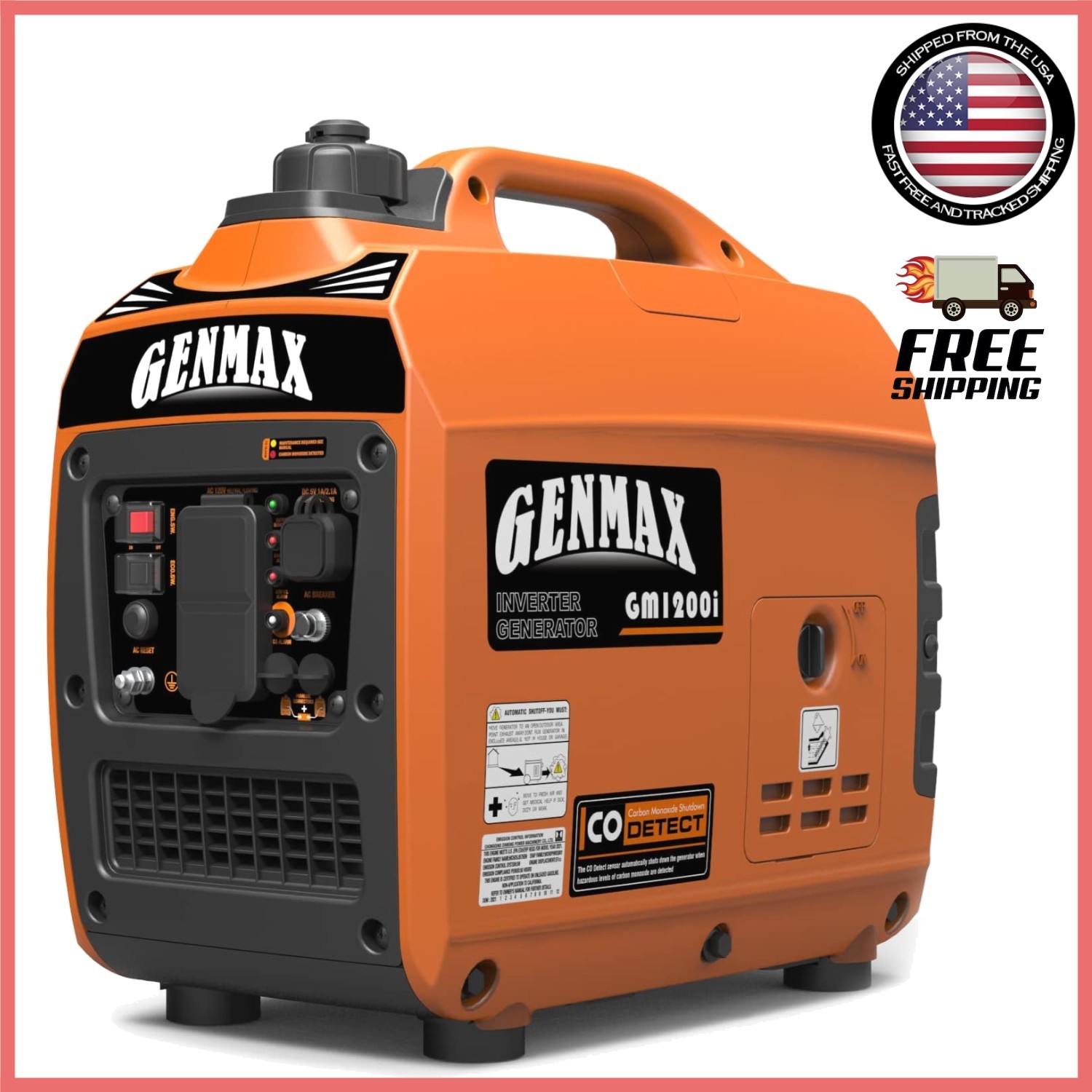 Ultra Quiet 1000W Generator with Eco Mode - Perfect for Sensitive Electronics gallery
