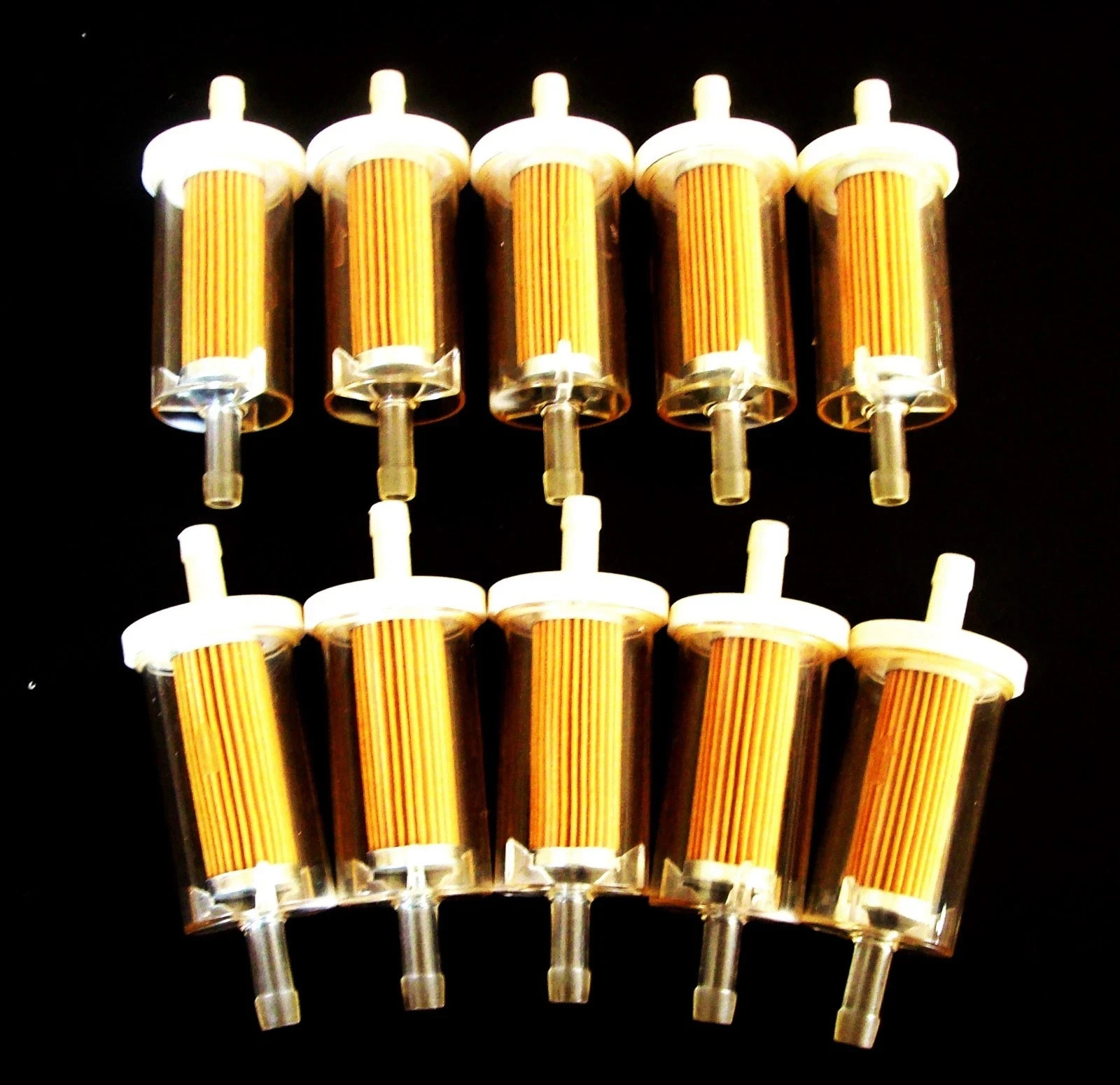 10pc Goliath Industrial Universal 1/4" Inline Gas Fuel Filter~FF14L gallery