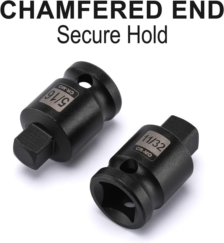 11PCS 3/8" Drive SAE Pipe Plug Socket Set, Tapered Male Square Drive, Chamfered gallery