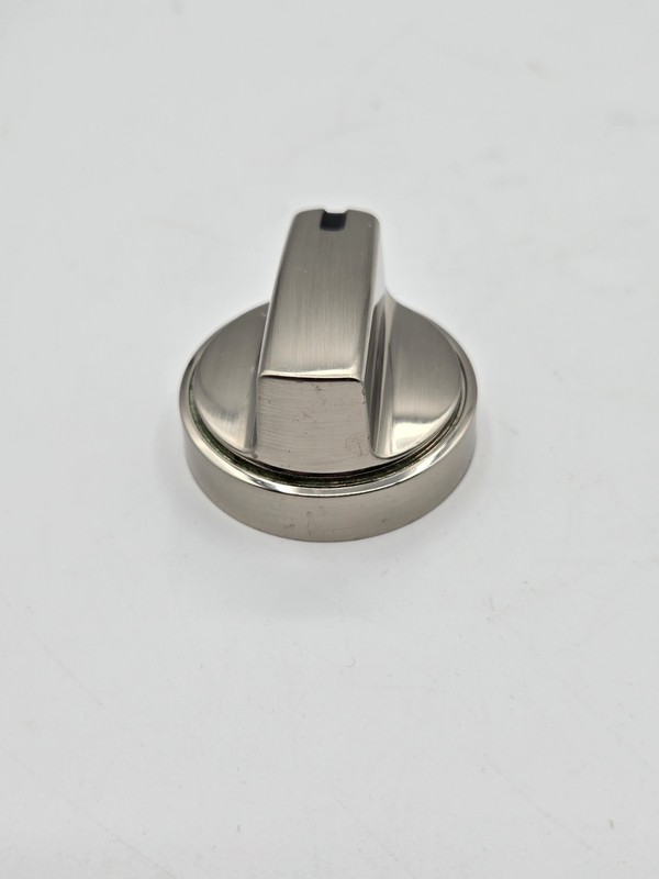 GE Range Oven Chrome Plastic Knob 191D8446 TJ241 OEM Replacement Part Genuine gallery