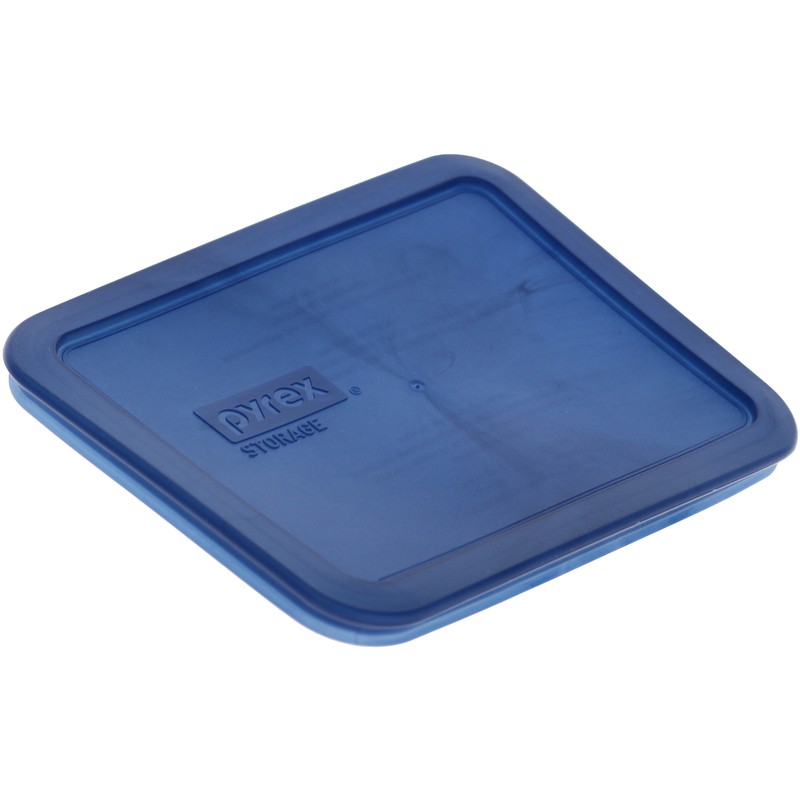 Pyrex 7210-PC-TR 3-Cup Translucent Marbled Blue Food Storage Lids (2 Pack) gallery