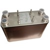5"x12" Brazed 90 Plate Heat Exchanger [1-1/4" MPT] w/Mounting Bracket gallery