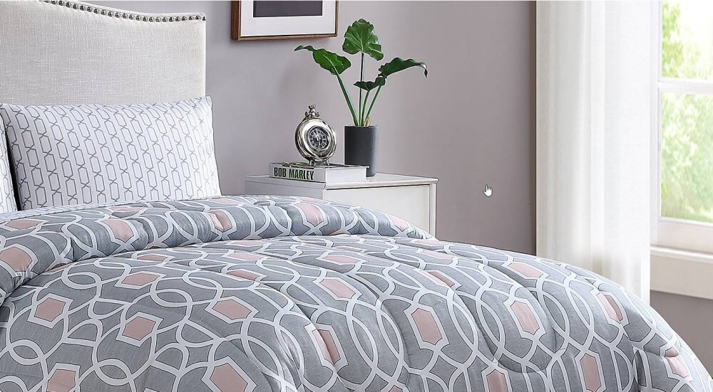 5 Pc Ellison "WESTPORT Peach" 2-Looks Bed-In-A-Bag ~ Double 76 W x 86 L **NEW** gallery