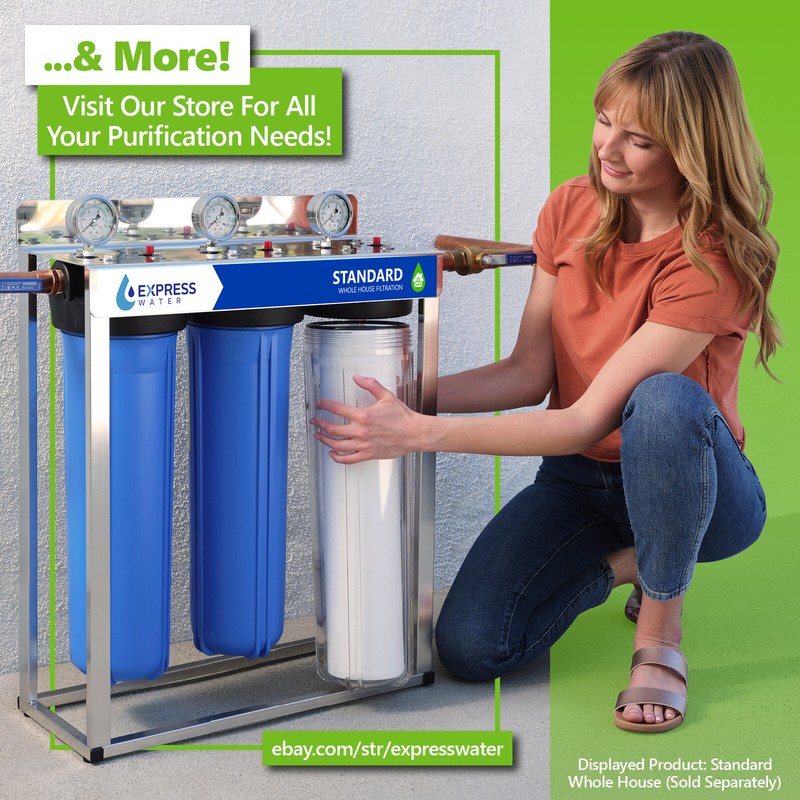 Sediment Water Filter Replacement – 5 Micron, High Capacity – 10 inch – 50 Pack gallery