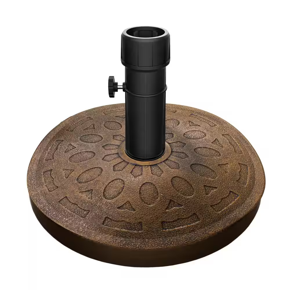 34 Lbs. Outdoor Umbrella Base, Bronze gallery