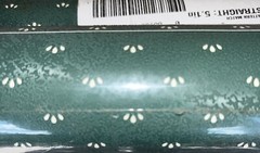 Imperial Wallpaper Green Diamond Pattern 56.37 Sq Ft (11 yd X 20.5 In) 2 Rolls