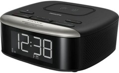 Philips Wireless Bluetooth Digital Alarm Clock for Bedroom. Easy Snooze