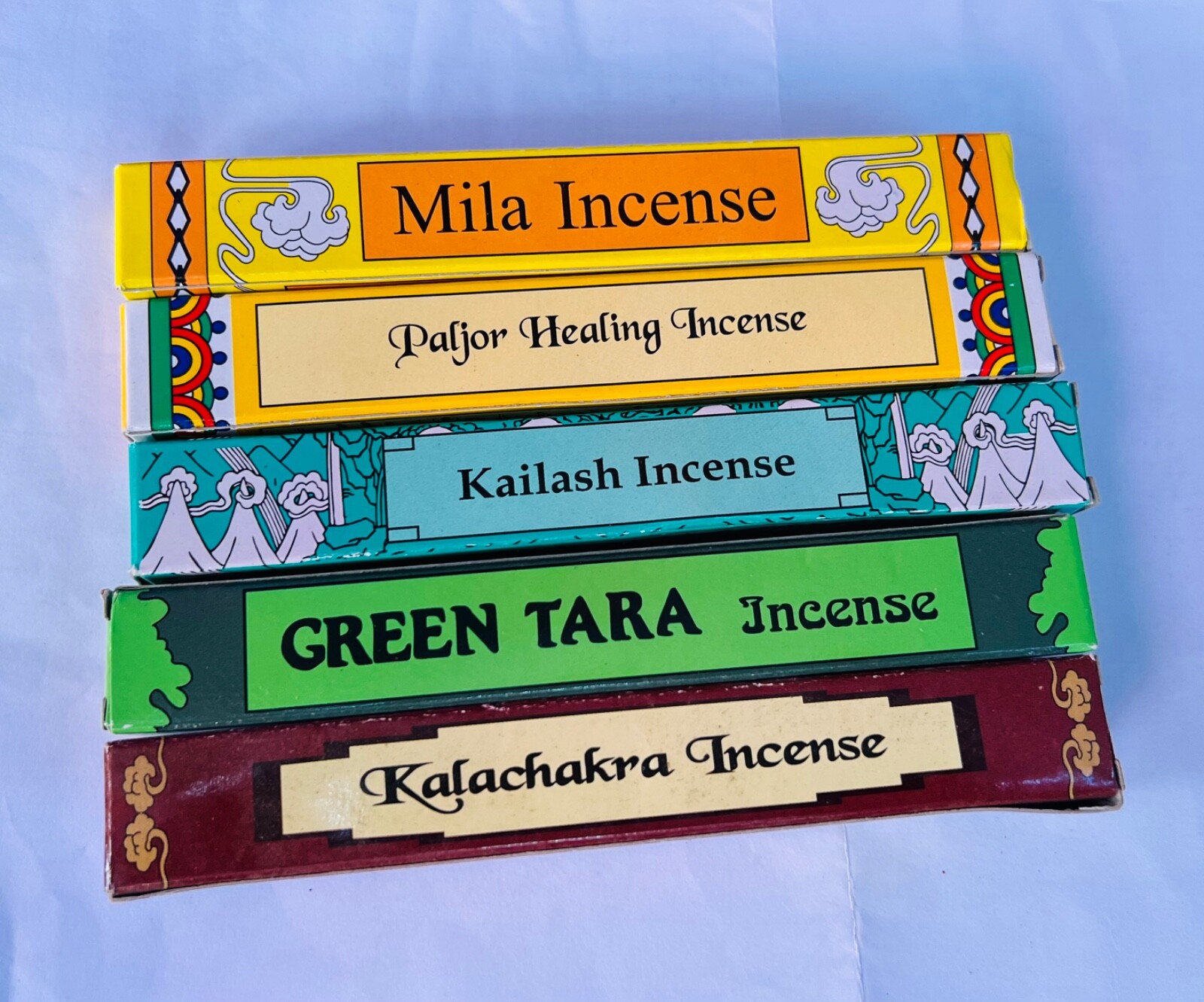 Green Tara Incense Gift Set. 5 Variety Natural Tibetan Incense. gallery