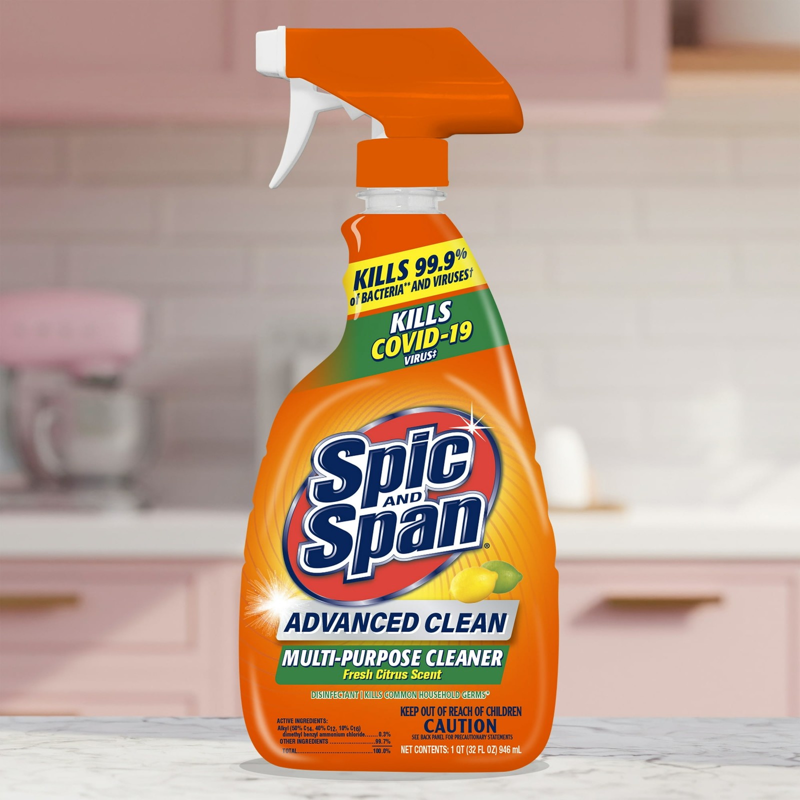 Spic And Span Advanced Clean Multi-Purpose Spray Cleaner 32 oz gallery